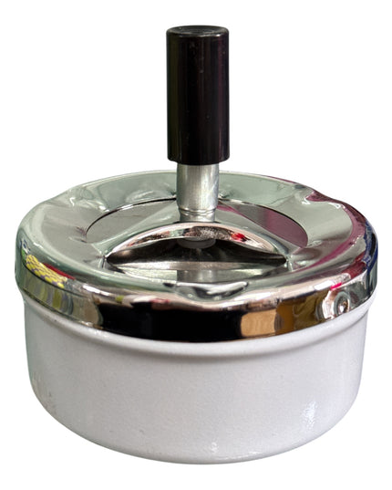 Scrumieră metalică cu sistem de curățare 10x9cm cod 1124-3
