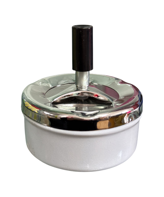 Scrumieră metalică cu sistem de curățare 10x9cm cod 1124-3