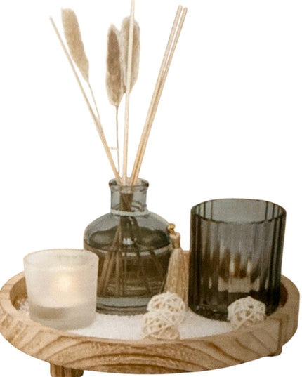 Set cadou aromaterapie – Difuzor cu bețișoare și lumânări decorative 1144-1
