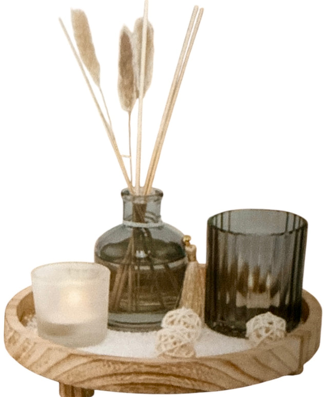 Set cadou aromaterapie – Difuzor cu bețișoare și lumânări decorative 1144-1
