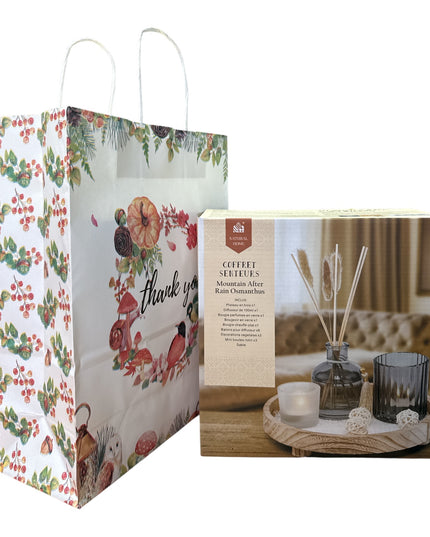 Set cadou aromaterapie – Difuzor cu bețișoare și lumânări decorative 1144-1