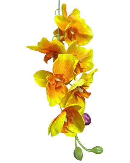 Orhidee ornamentală artificială 65cm 1123-9