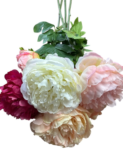 Bujor ornamental artificial 60cm 1123-10