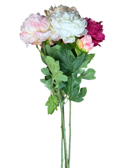Bujor ornamental artificial 60cm 1123-10