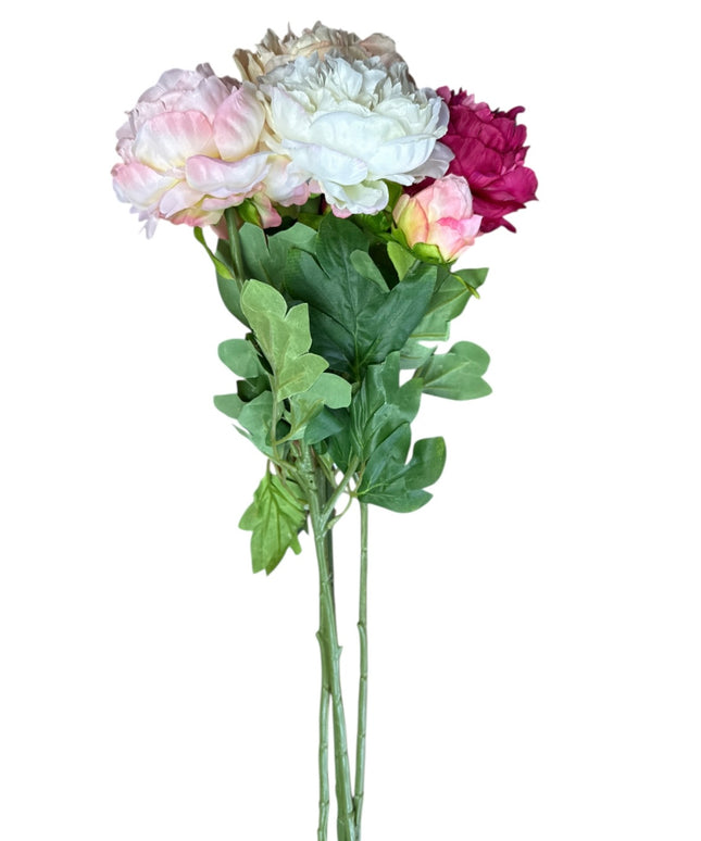 Bujor ornamental artificial 60cm 1123-10