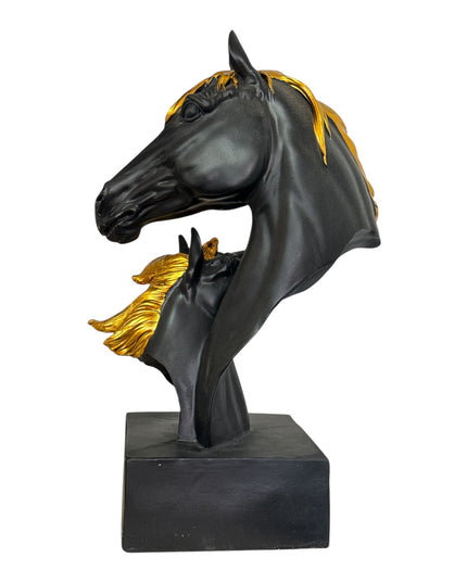 Statuetă decorativă Cai 44x27cm cod1132-6