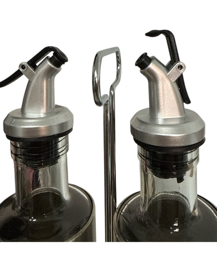 Set condimente 4 piese cu suport 26x26cm cod1138-3