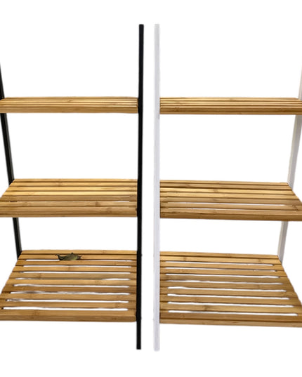 Etajeră tip scară din bambus natural Cod1105-13