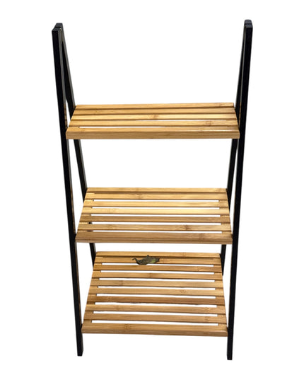 Etajeră tip scară din bambus natural Cod1105-13
