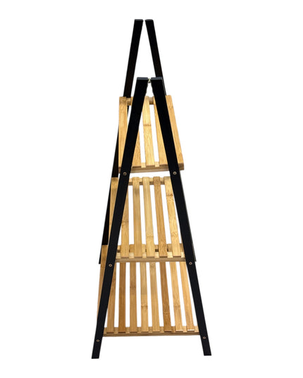 Etajeră tip scară din bambus natural Cod1105-13