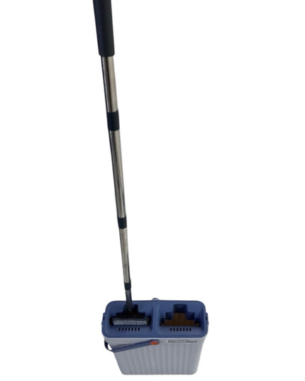 Set găleată cu spălare și stoarcere integrată + mop plat
