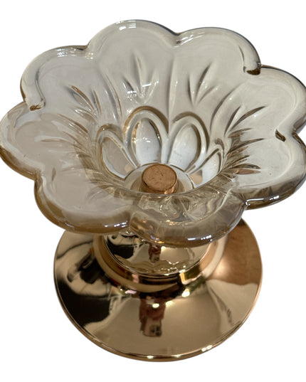 Suport pentru lumânare Floare Luxury, 12x10cm,cod1153-2