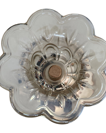 Suport pentru lumânare Floare Luxury, 12x10cm,cod1153-2