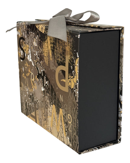 Cutie cadou pliabilă cu închidere magnetică și fundiță, 29x20cm,cod1129