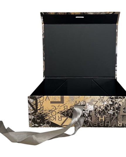 Cutie cadou pliabilă cu închidere magnetică și fundiță, 29x20cm,cod1129