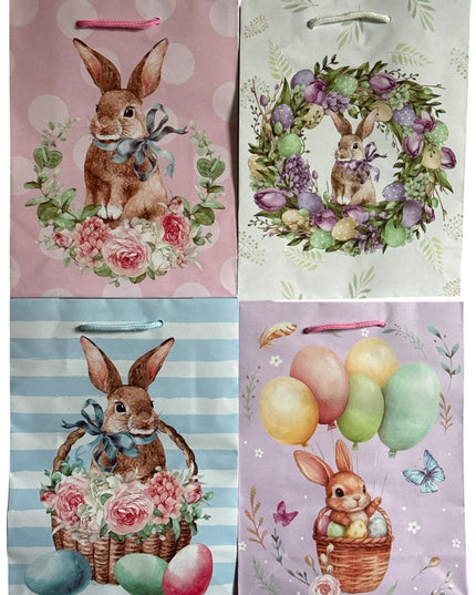 Pungă cadou model Paște 12/set 24x18cm