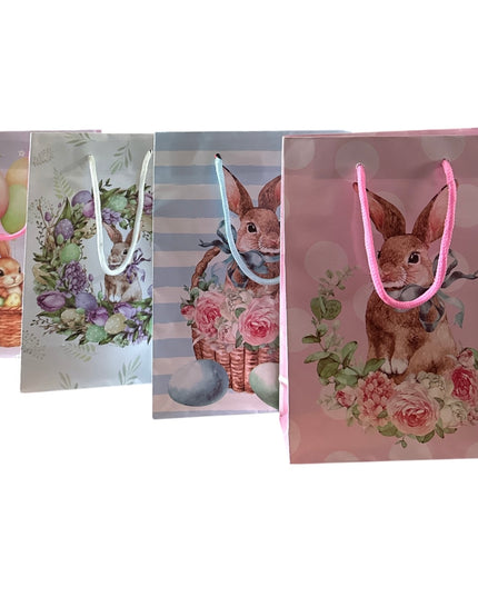 Pungă cadou model Paște 12/set 24x18cm