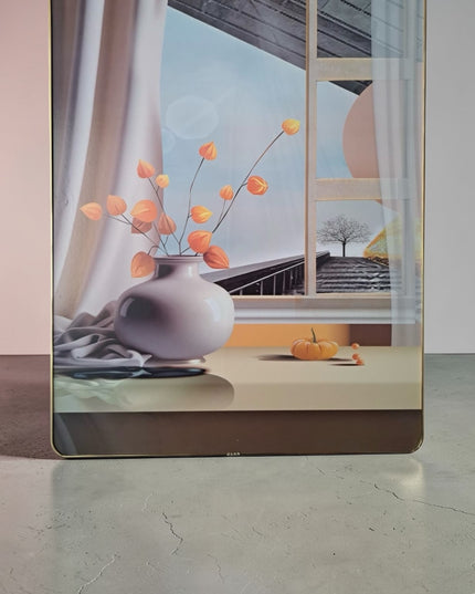 Tablou decorativ cu vază și peisaj 48x38cm cod 1148-2