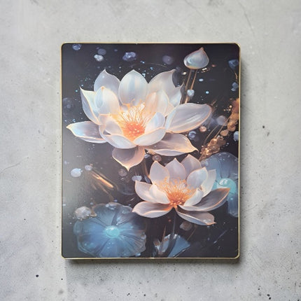 Tablou decorativ lotus luminos  58x48cm cod 1148-3