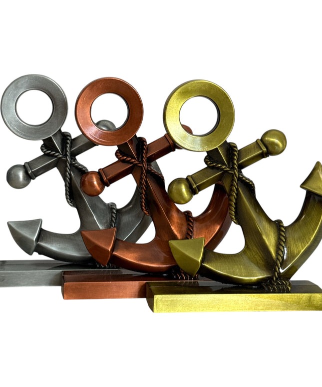 Trofeu metalic Ancoră 16cm cod1108-5