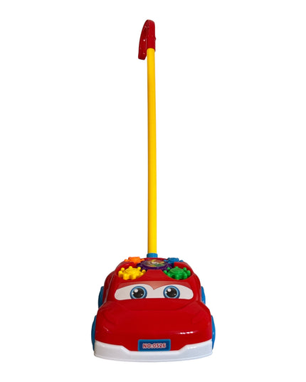 Mașinuță de împins cu roți dințate interactive