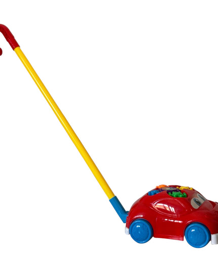 Mașinuță de împins cu roți dințate interactive