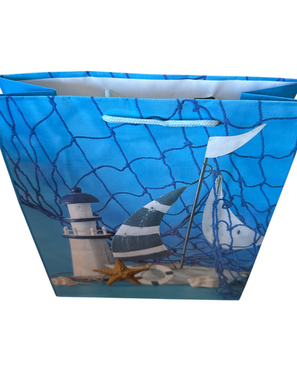 Pungă cadou design Marin, 12/set. 31x25cm