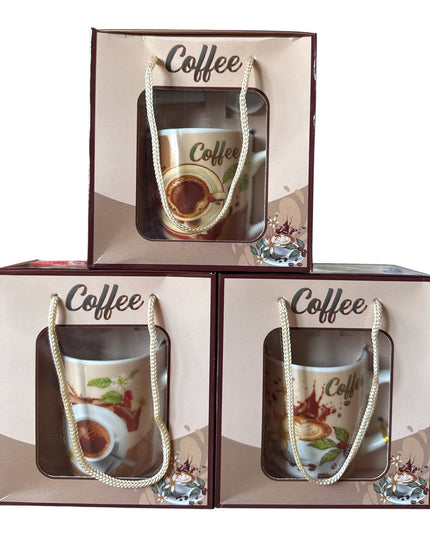 Set cadou cană cu linguriță Coffee ZH281