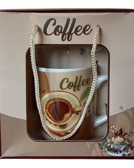 Set cadou cană cu linguriță Coffee ZH281