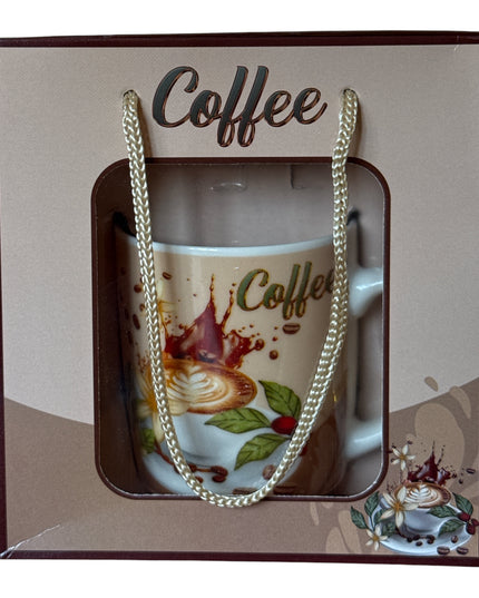Set cadou cană cu linguriță Coffee ZH281