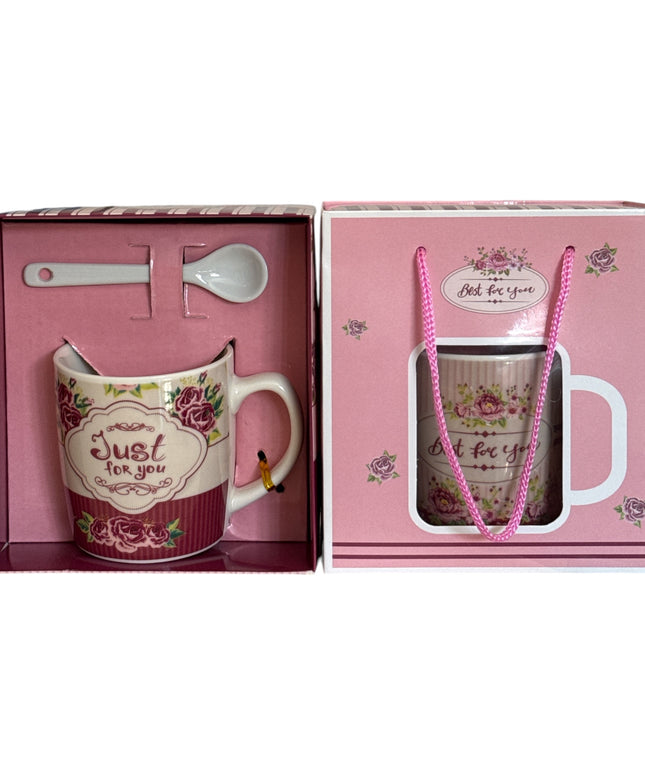 Set cadou cană cu linguriță Coffee ZH104