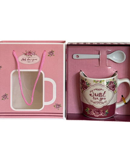 Set cadou cană cu linguriță Coffee ZH104