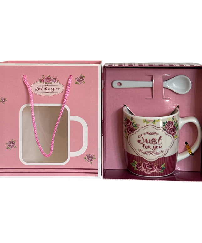 Set cadou cană cu linguriță Coffee ZH104