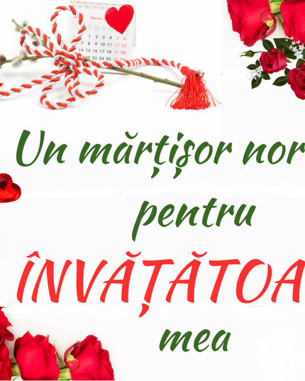 Cană cu mesaj Mărțișor pentru Femei 330ml