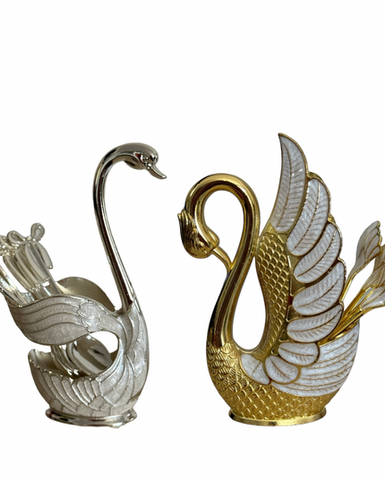 Suport Lebădă cu 6 lingurițe 15cm