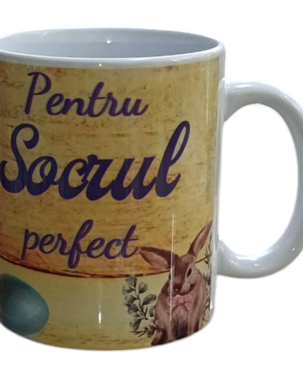 Cană Paște cu mesaj pentru Bărbați 330ml