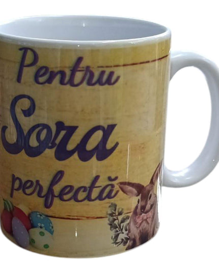 Cană Paște cu mesaj pentru Femei 330ml