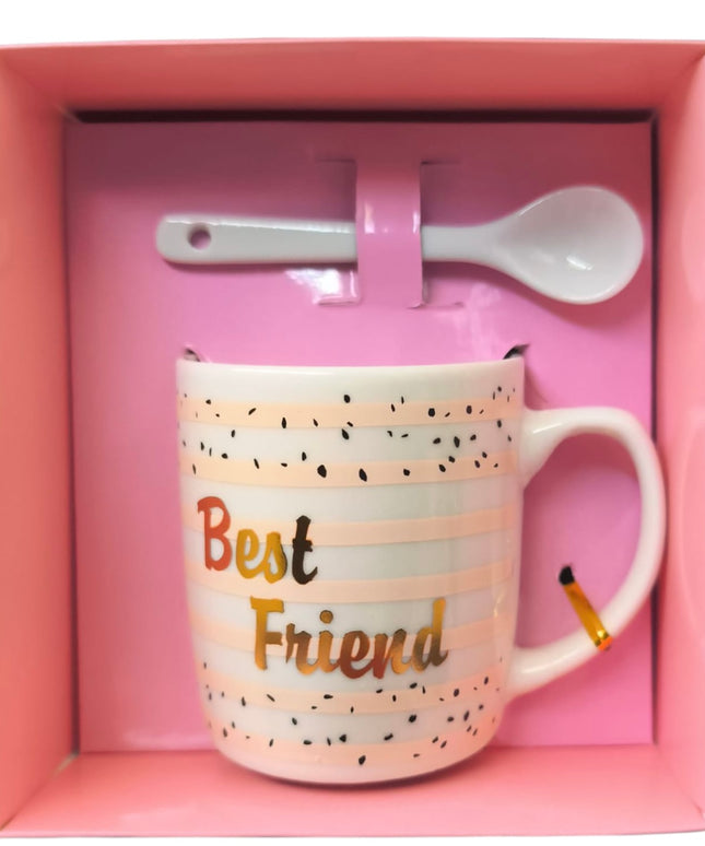 Set cadou cană cu linguriță ZH152