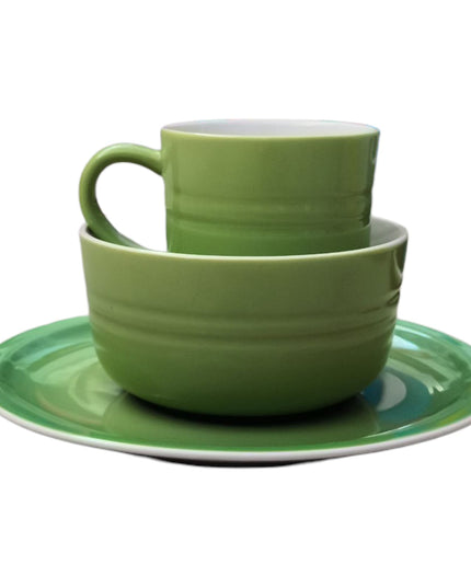 Set cadou 3 Piese din Ceramică – Sweet Life – Farfurie, Bol și Cană