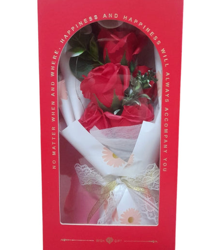 Buchet decorativ în Cutie cadou cu lumini LED 804-7