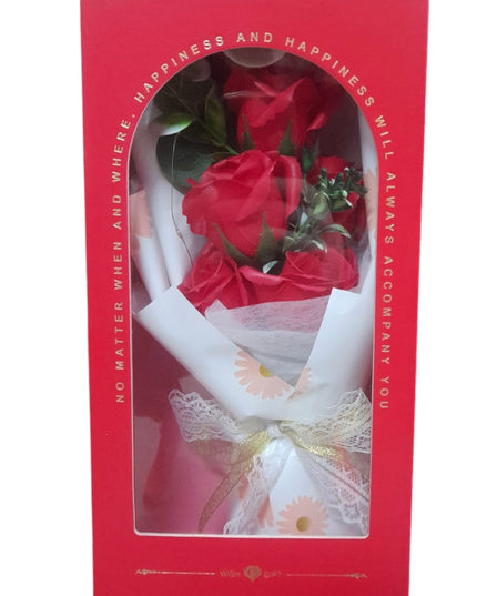 Buchet decorativ în Cutie cadou cu lumini LED 804-7