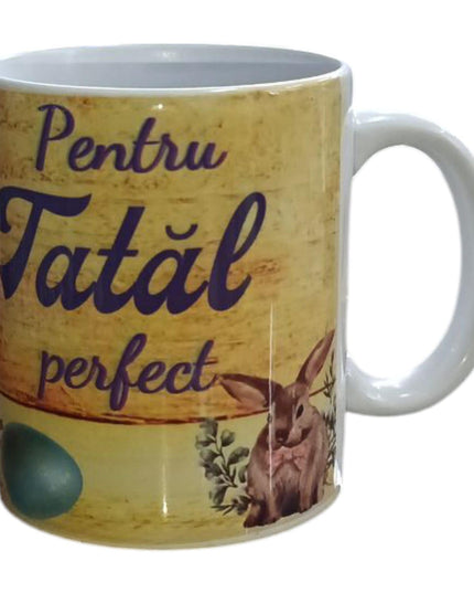 Cană Paște cu mesaj pentru Bărbați 330ml