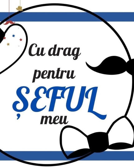 Cană cu mesaj pentru Bărbați 330ml