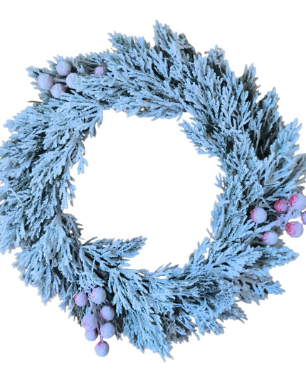 Coroniță ușă brad artificial 30cm