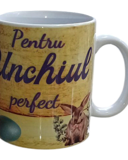 Cană Paște cu mesaj pentru Bărbați 330ml