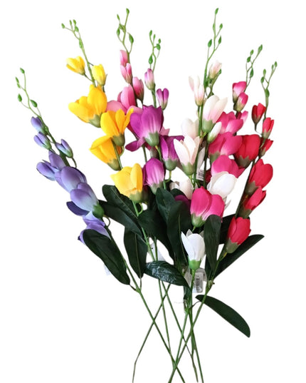 Frezie ornamentală artificială 65cm 716-44