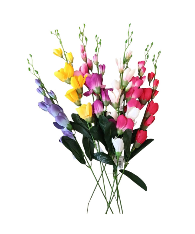 Frezie ornamentală artificială 65cm 716-44