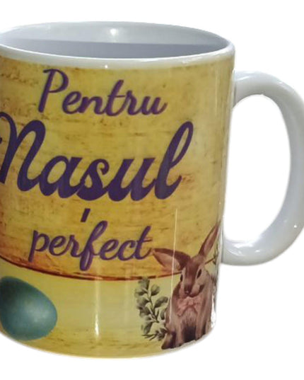 Cană Paște cu mesaj pentru Bărbați 330ml