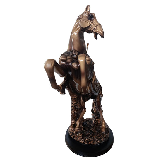 Statuetă Cal Cabrat Decorat  54cm