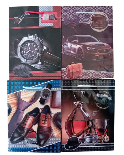 Pungă cadou Bărbați 12/set. 23x18cm